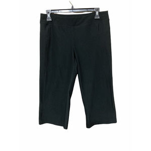 L.L. Bean Workout Capri Pants Leggings Small Black